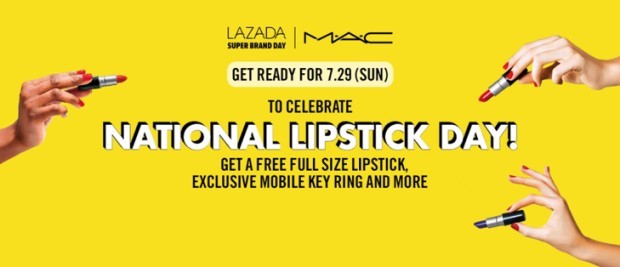 Lazada x Mac Super Brand Day