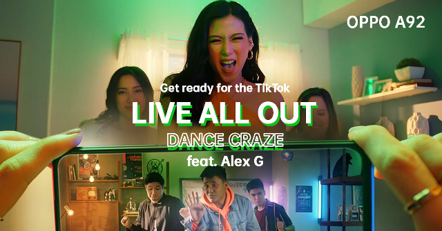 TikTok Dance Challenge Alex Gonzaga OPPO A92