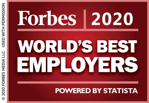 Brother as one of Forbes Worlds Best Employers