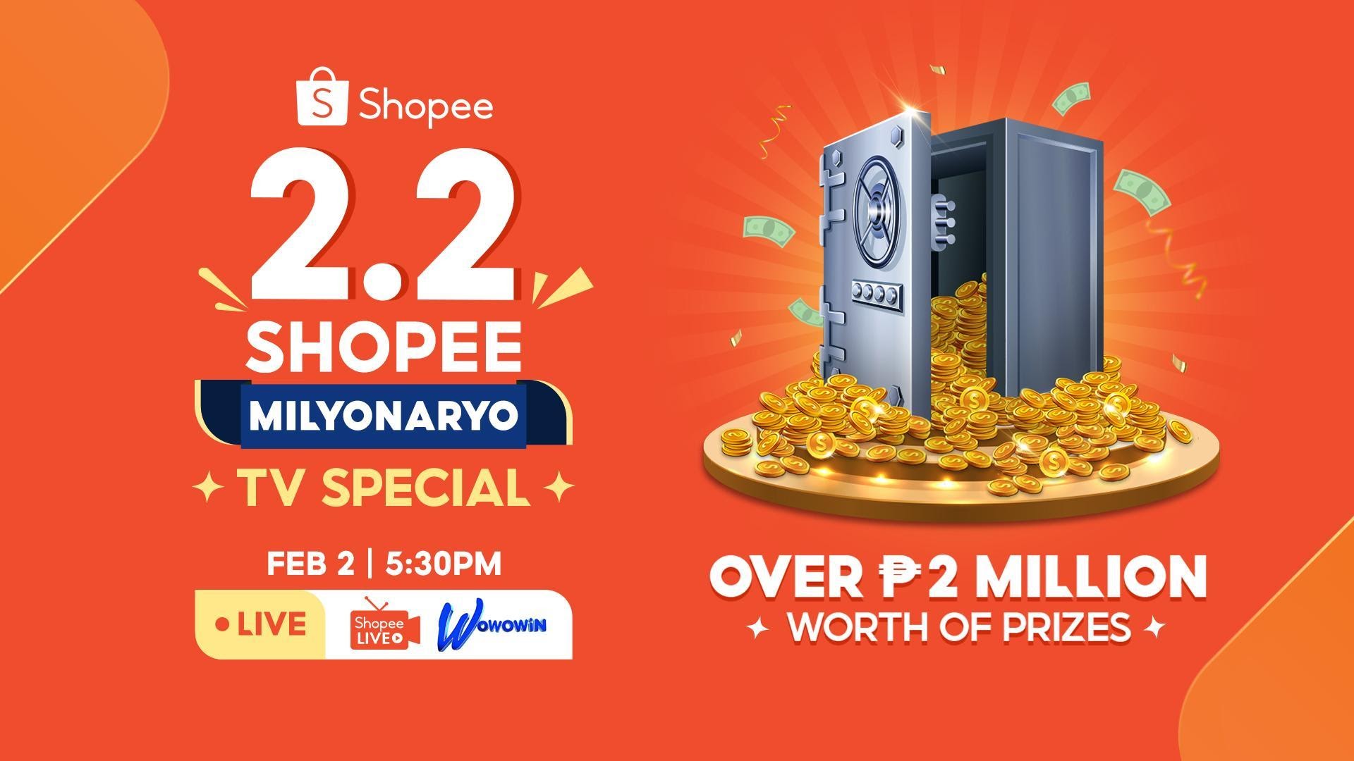 Shopee 2.2 Shopee Milyonaryo TV Special