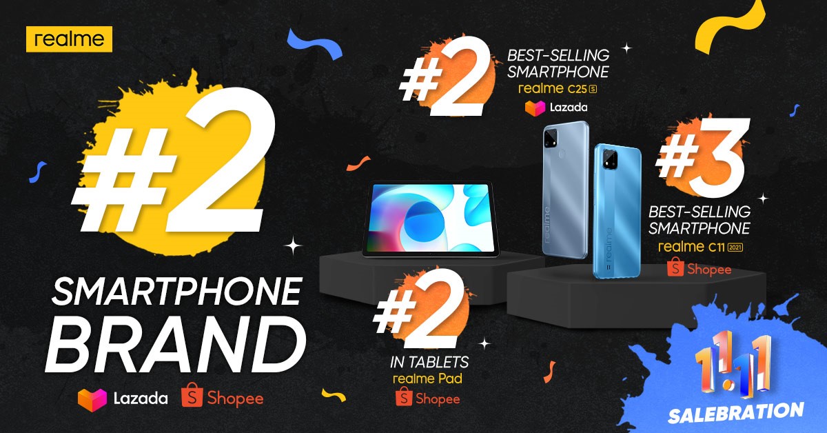 realme 11.11 Milestone Shopee Lazada