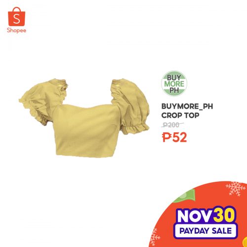 Shopee 11.30 Payday Top