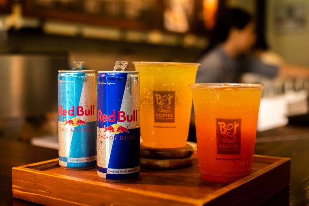 Red Bull and Bos Coffee Partnership