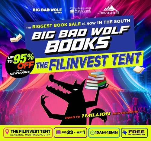 Big Bad Wolf Filinvest Tent Alabang