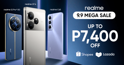 realme 9.9 Shopee and Lazada Sale