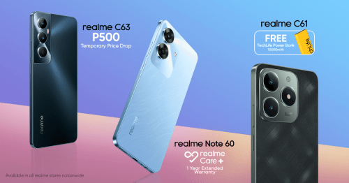 realme Note 60, realme C65, realme C61