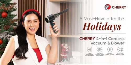 CHERRY 4-in-1 Cordless Vacuum & Blower