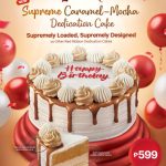 Red Ribbon Supreme Caramel-Mocha Dedication Cake